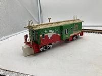 MTH Railking 30-20758-1 Christmas ES44AC Imperial Diesel & Caboose Set - Christmas (Traditional) Road #1225 With Proto-Sound 3.0. O SCALE NEW