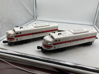 Lionel 6-24511 Burlington conventional ft diesel A-A (pwr A #113-A, dmy A #113-D) O scale NEW