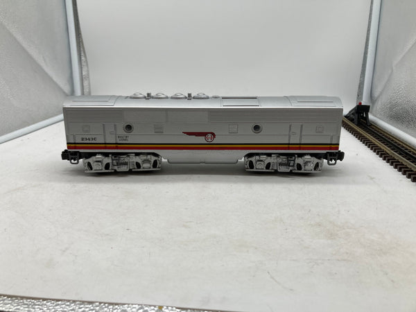 Lionel 6-14517 Santa Fe TMCC F3 diesel powered B-unit #2343C O scale Used Excellent