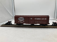 Menards 279-5798 O Pittsburgh and Lake Erie New York Central boxcar O SCALE NEW Damaged Box