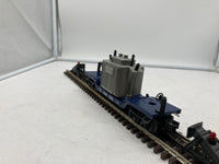Lionel 6-81004 Baltimore and Ohio B&O depressed center flatcar with transformer #1004 O SCALE Like New