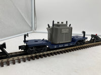 Lionel 6-81004 Baltimore and Ohio B&O depressed center flatcar with transformer #1004 O SCALE Like New