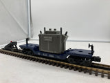 Lionel 6-81004 Baltimore and Ohio B&O depressed center flatcar with transformer #1004 O SCALE Like New