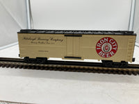 MTH Railking 30-7838 Iron City Beer Reefer Car - Iron City Beer (140th Anniversary) . O SCALE NEW