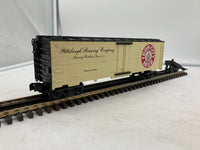 MTH Railking 30-7838 Iron City Beer Reefer Car - Iron City Beer (140th Anniversary) . O SCALE NEW