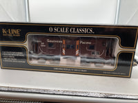K-Line K612-2031 Southern Pacific Classic Bay window caboose O SCALE NEW