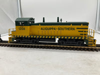 MTH Railking 30-2697-1 Aliquippa & Southern SW-1200 Switcher Diesel Engine - Aliquippa & Southern Cab 1208 With Proto-Sound 2.0. O SCALE Like New