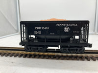 MTH Railking 30-7564 Pennsylvania Ore Car w/Ore Load - PRR (Black) Car No. 33410 O SCALE NEW