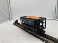 MTH Railking 30-7564 Pennsylvania Ore Car w/Ore Load - PRR (Black) Car No. 33410 O SCALE NEW