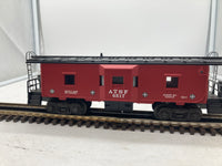 Lionel 6-19732 Atchinson, Topeka and Santa Fe AT&SF bay window caboose #6517 O SCALE Like New