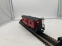 Lionel 6-19732 Atchinson, Topeka and Santa Fe AT&SF bay window caboose #6517 O SCALE Like New