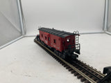 Lionel 6-19732 Atchinson, Topeka and Santa Fe AT&SF bay window caboose #6517 O SCALE Like New
