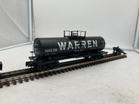 Atlas 8219-2 11,000 gal. Tank car, Warren #1760 O SCALE Like New