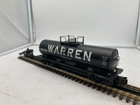 Atlas 8219-2 11,000 gal. Tank car, Warren #1760 O SCALE Like New