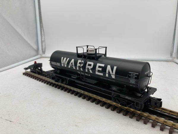 Atlas 8219-2 11,000 gal. Tank car, Warren #1760 O SCALE Like New