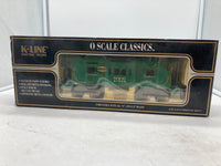 K-Line k612-1751 New York Central Bay Window Caboose O SCALE Used Excellent