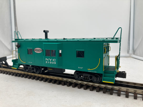 K-Line k612-1751 New York Central Bay Window Caboose O SCALE Used Excellent