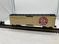 MTH Railking 30-7838 Iron City Beer Reefer Car - Iron City Beer (140th Anniversary) . O SCALE NEW