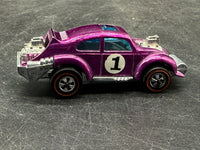 Hot Wheels 1970 Magenta Evil Weevil #1 Redline wheel 1:64 Scale Limited Excellent