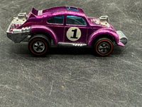 Hot Wheels 1970 Magenta Evil Weevil #1 Redline wheel 1:64 Scale Limited Excellent
