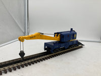 Lionel 6-9348 Santa Fe crane car O-scale O SCALE Used Excellent Damaged Box