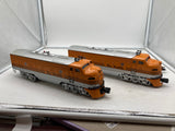 Lionel 6-14559 DENVER & RIO GRANDE TMCC F3 DIESEL A-A (PWR A #5521, DMY A #5524) O SCALE NEW