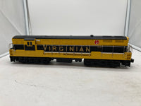 Lionel 6-38300 VIRGINIAN CONVENTIONAL FM TRAIN MASTER DIESEL (YELLOW/BLACK) #2331 O SCALE NEW