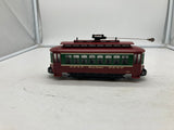 MTH Railking 30-4040-0 Christmas RailKing Trolley R-T-R Train Set O SCALE NEW