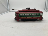 MTH Railking 30-4040-0 Christmas RailKing Trolley R-T-R Train Set O SCALE NEW