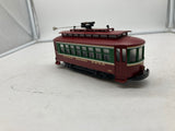MTH Railking 30-4040-0 Christmas RailKing Trolley R-T-R Train Set O SCALE NEW