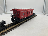 Lionel Southern bay window caboose 6-9259 o gauge train lighted LCCA Cincinnati O SCALE NEW