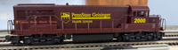 WEAVER PENN STATE GEISINGER U25B DIESEL LOCOMOTIVE #2000 WITH 4 FREIGHT CARS AND CABOOSE VERY LIMITED O SCALE NEW