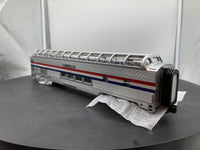 MTH Premier 20-6748 Amtrak 70' full length vista dome passenger car O-scale O SCALE NEW