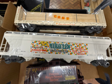WEAVER PENN STATE GEISINGER U25B DIESEL LOCOMOTIVE #2000 WITH 4 FREIGHT CARS AND CABOOSE VERY LIMITED O SCALE NEW
