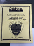 WEAVER PENN STATE GEISINGER U25B DIESEL LOCOMOTIVE #2000 WITH 4 FREIGHT CARS AND CABOOSE VERY LIMITED O SCALE NEW