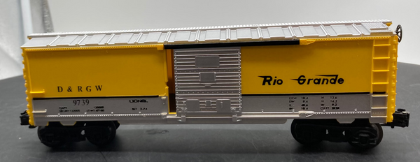 Lionel 6-9739 Denver, Rio Grande box car O SCALE Like New