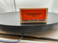 Lionel famous American railroad Southern tank car 6-6306 O scale Like New