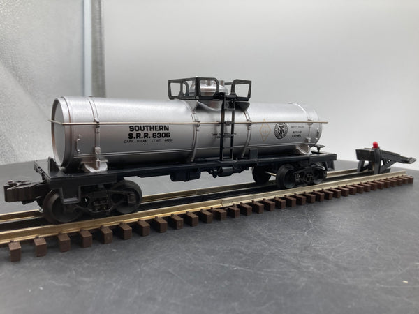Lionel famous American railroad Southern tank car 6-6306 O scale Like New