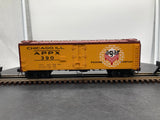 MTH Premier 20-94084 Agar Packing Co. 40' Steel Sided Reefer Car O SCALE Like New