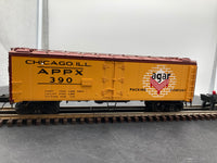 MTH Premier 20-94084 Agar Packing Co. 40' Steel Sided Reefer Car O SCALE Like New