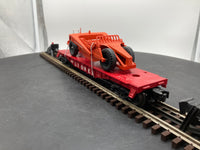 Lionel 6-26024 LIONEL O27 FLAT CAR W/SCRAPER #6817 (PWC) O SCALE NEW