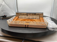 Lionel 6-19800 operating cattle car and stockyard O SCALE Like New Damaged Box