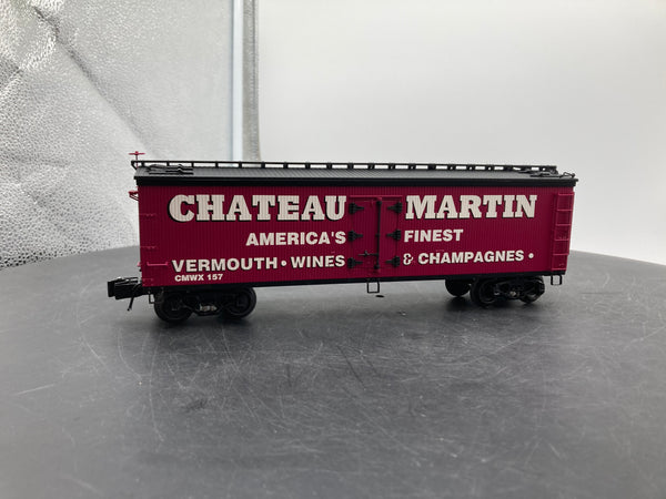 K-Line K742-8015 Wood sided Reefer, Chateau Wine O SCALE NEW