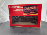 Lionel 6-9398 Pennsylvania Operating Coal Dump Car O SCALE Used Excellent