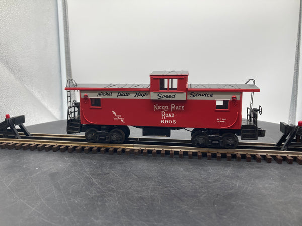 Lionel 6-6905 Nickel Plate Road Extended Vision Caboose O SCALE Like New
