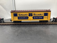 K-Line K742-8025 Kingans Reliable Wood Sided Reefer#238 O SCALE Like New