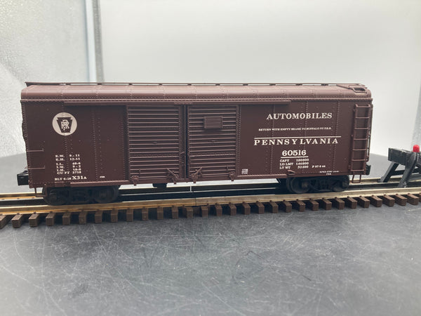 Lionel 6-17736 Pennsylvania Railroad Round Roof Boxcar #60516 O SCALE Like New