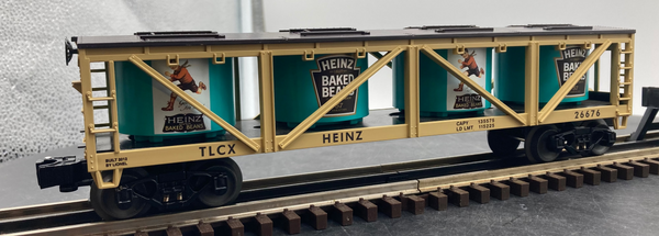 Lionel 6-26676 Heinz Baked Beans Vat Car O SCALE Like New