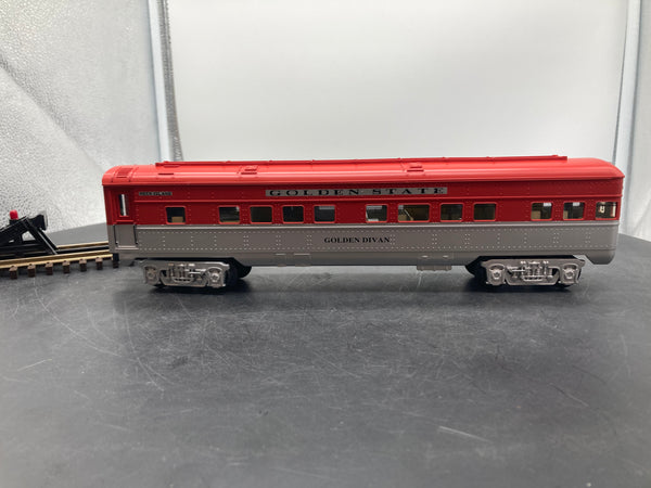 K-Line K4532-0479 Golden State Golden Divan StreamlinerO SCALE Like New
