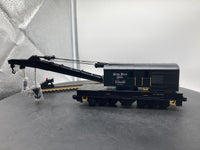 Atlas 3001239 NICKEL PLATE ROAD Crane Car and Tender PREMIER Black/White O Scale NEW